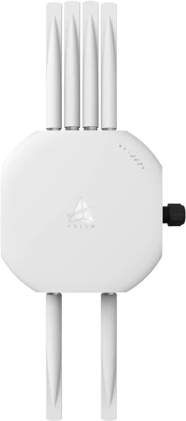 Main image of BROWAN WiFi 6 Access Point AX6600 Tri-Band AP MU-MIMO 8 Spatial Streams | 6 Detachable Antennas WPA3 Hop Distance up to 1000 Feet Coverage 300 Devices IP68 Waterproof Dustproof Prism MO10