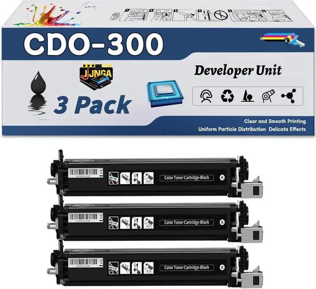 Main image of Work for Pantum CP2300 CP2500 CP2506DNPLUS CM7105DN CM7100 Printers, Replacement for Pantum CDO-300 Developer Unit, Capacity of 30000 Pages (3 Pack Black)