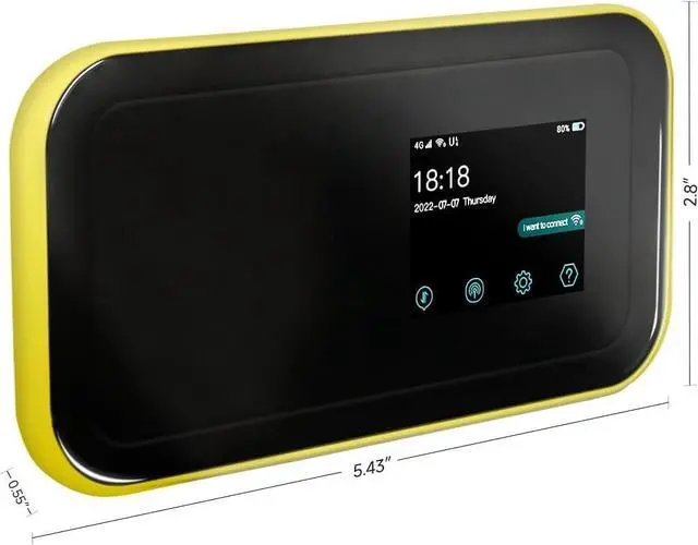 Alt view image 6 of 7 - FREEBOT Mobile Hotspot Portable WiFi for Travel in 150+ Countries, No SIM Card, No Contract Required, High Speed, 10 Connected Devices, Multiple Networks (5GB Global & 10GB US Data, for 90 Days)