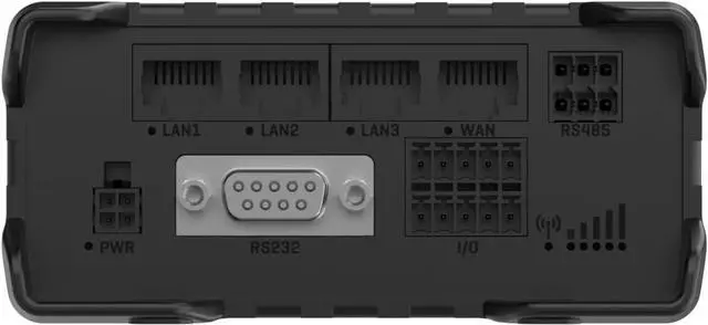 Alt view image 3 of 5 - RUT956 (EU) 4G LTE Router Teltonika RUT956, Cellular, RUT956 (Teltonika RUT956, Cellular Network Router, Black, Aluminium, Plastic, DIN-Rail, Industrial, Fast Ethernet)