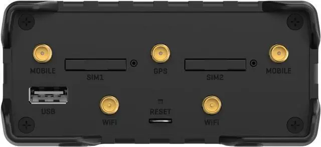 Alt view image 5 of 5 - RUT956 (EU) 4G LTE Router Teltonika RUT956, Cellular, RUT956 (Teltonika RUT956, Cellular Network Router, Black, Aluminium, Plastic, DIN-Rail, Industrial, Fast Ethernet)