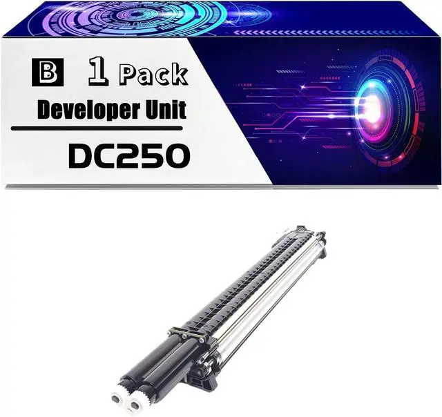 Main image of DC250 Developer Unit is Compatible for Xerox DocuColor 240 242 250 252 260 WorkCentre 7655 7665 7675 7755 7765 Printers (1 Pack Black)