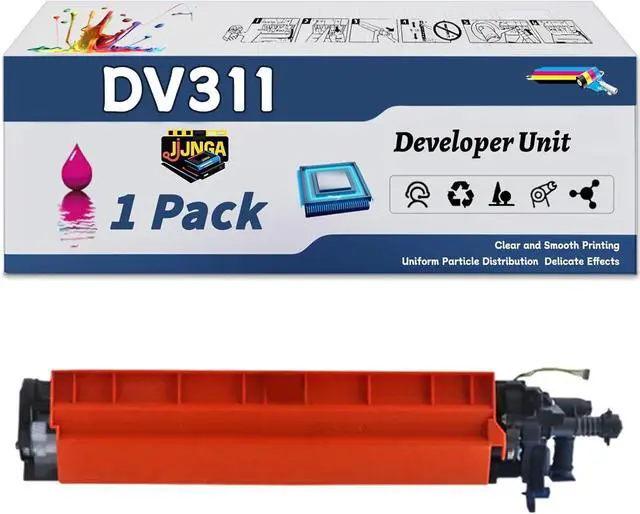 Main image of Work for Konica Minolta bizhub C220 C280 C360 Printers, Replacement for Konica Minolta DV311 Developer Unit, Capacity of 110000 Pages (1 Pack Magenta)