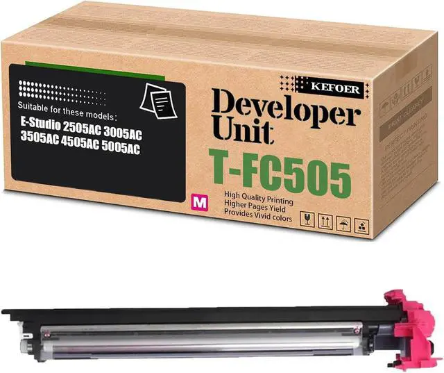 Main image of T-FC505 Developer Unit Compatible for Toshiba E-Studio 2505AC 3005AC 3505AC 4505AC 5005AC Printer (Magenta Developer Unit)