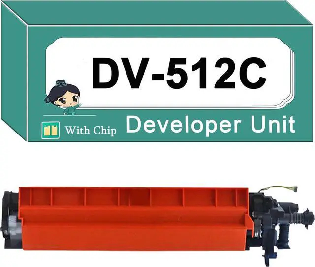 Main image of DV-512C DV512C Cyan Developer Unit A2XN0KD Compatible for Konica Minolta Bizhub C554 C221 C221s C224 C224e C281 C284 C284e C364 C364e C454 C454e C554e