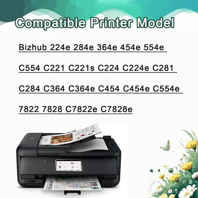 Alt view image 2 of 7 - DV-512C DV512C Cyan Developer Unit A2XN0KD Compatible for Konica Minolta Bizhub C554 C221 C221s C224 C224e C281 C284 C284e C364 C364e C454 C454e C554e