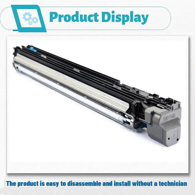 Alt view image 4 of 7 - Compatible GPR-53 Developer Unit Replacement for Canon ImageRUNNER Advance C3325i C3330i C3525i C3530i DX C3720i C3725i C3730i Printer (1-Pack Yellow)