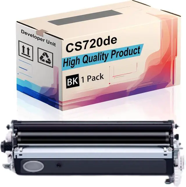 Main image of CS720de Developer Unit Compatible for Lexmark C4150 CS720de CS720dte CS725de CS725dte Printers, High Yield 150000 Pages, Print More Pages (Black)