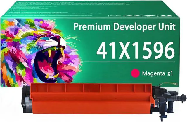 Main image of CX921 Developer Unit Compatible for Lexmark CX921 41X1598 41X1595 41X1596 41X1597 Developer Unit Work for Lexmark CS921 CS923 CX920 CX921 CX922 CX923 CX924 Printers 1 Magenta Pack