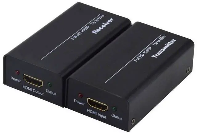 Main image of Liquor New Signal Long Range Router Network Extender by Cat 5e/6 Cable Up to 60m/196ft Supports 1080p 3D 110-220V