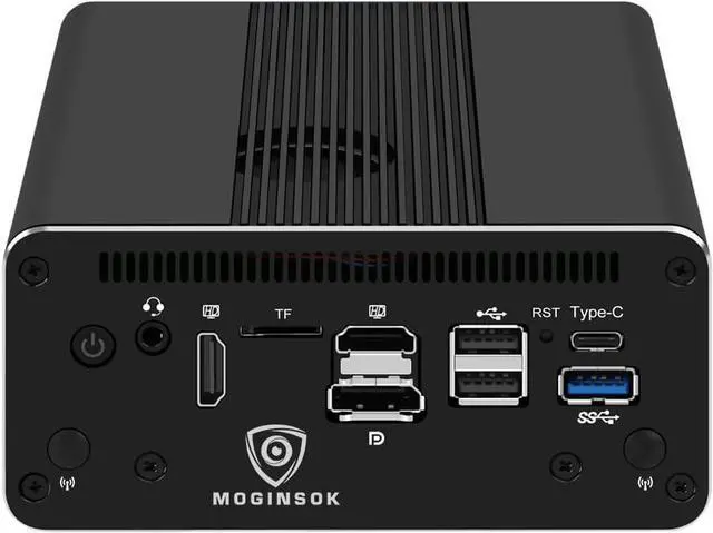 Alt view image 2 of 7 - 10GbE SFP+ Micro Firewall Appliance Mini PC, Intel Core i5 1240P 12C/16T 16GB DDR5 256GB PCIE SSD 4xIntel I226-V 2.5GbE 2*Intel 10Gb Network Card Firewall Home Server/Router 1xConsole