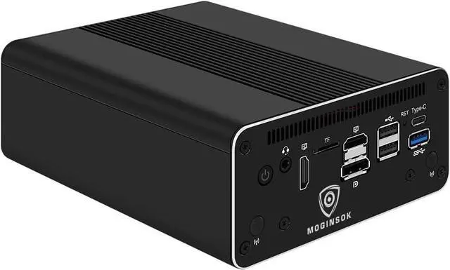 Alt view image 4 of 7 - 10GbE SFP+ Micro Firewall Appliance Mini PC, Intel Core i5 1240P 12C/16T 16GB DDR5 256GB PCIE SSD 4xIntel I226-V 2.5GbE 2*Intel 10Gb Network Card Firewall Home Server/Router 1xConsole