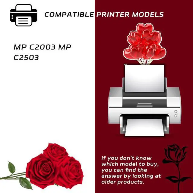 Alt view image 2 of 7 - D1773025 Developer Unit Compatible for Ricoh MP C2003 MP C2503 Printers, with Chip, High Yield 90000 Pages, Clear Printing (Cyan)