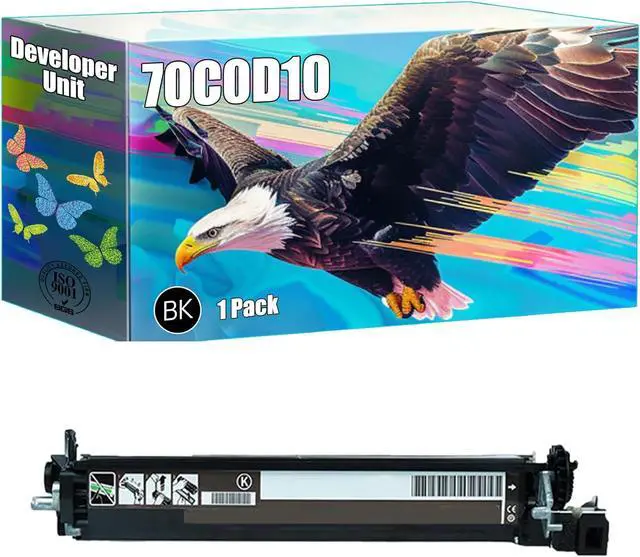 Main image of 70C0D10 70C0D20 70C0D30 70C0D40 Developer Unit Compatible for Lexmark CS510de CS510dte CS517de CX510de CX510dhe CX510dthe CX517de Printers, High Yield 30000 Pages (Black)
