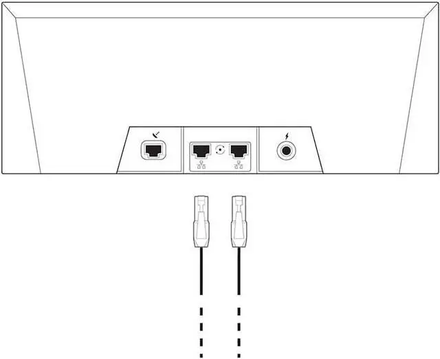 Alt view image 4 of 6 - [OEM] Mesh Router for Starlink Gen 3 with WiFi 6 | Works with Gen 2 Rectangular Dish and Gen 3 Flat Dish, White, UTR-32
