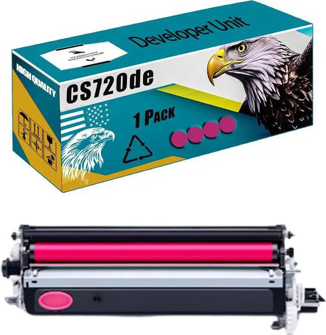 Main image of CS720de Developer Unit Compatible for Lexmark C4150 CS720de CS720dte CS725de CS725dte Printers, High Production Replacement (Magenta)