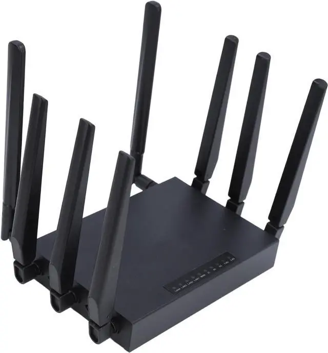 Main image of 5G CPE Router, WiFi6 Dual Band Router with 8 Antennas, WiFi6 1000Mbps Gigabit Ethernet Network 5G Router (US Plug 100240V)