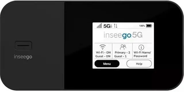 Main image of Inseeg MiFi X Pro M3000 5G and 4G LTE Hotspot | Carrier Unlocked | All Day Battery Life | WiFi 6 Technology