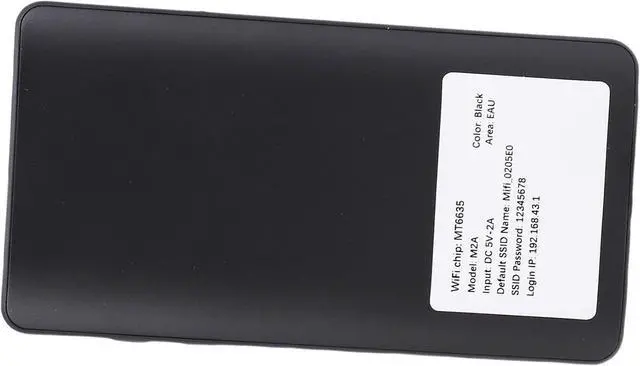 Alt view image 6 of 7 - 5G Mobile Hotspot with Display, 1200Mbps High Speed, Portable WiFi Hotspot, Global Bands for US Networks, Dual - Band WiFi, Connect 16 Devices