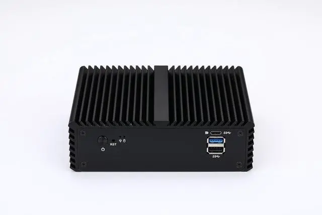 Alt view image 2 of 6 - Micro Firewall Router K5105L4 Celeron N5105 Processor 2.0GHz, Barebones No Ram No SSD WiFi, AES-NI, Dual Core, 4xGigabit LAN, Silent Home Server Network Gateway Soft Router PC