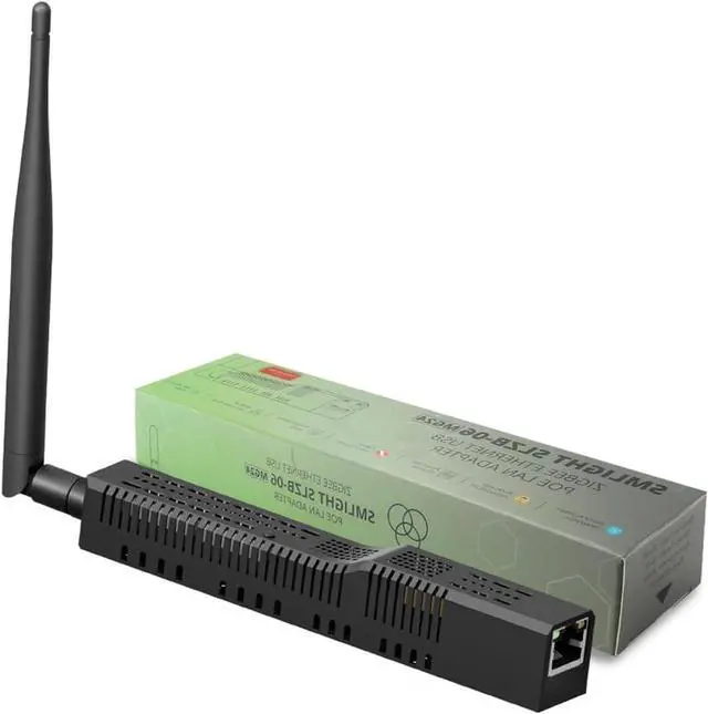 Main image of SMLIGHT SLZB-06MG24 Zigbee 3.0 to Ethernet,USB,and WiFi Gateway Coordinator with PoE,Universal Gateway for Home Assistant/ Zigbee2MQTT/ZHA,Wireless Zigbee 3.0 USB Adapter