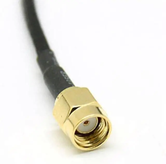 Alt view image 6 of 7 - Antenna 2.4G 25dBi High Gain WiFi Antenna Outdoor RP-SMA Connector 1.5m Wireless Router Cable Network Antenna