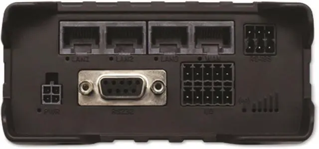 Alt view image 3 of 6 - Teltonika W03660 Model RUT955 4G/LTE Router, Dual Sim, Global Navigation Satellite System, Compatible with Teltonika Remote Management System; For use with AT&T, Verizon, and T-mobile