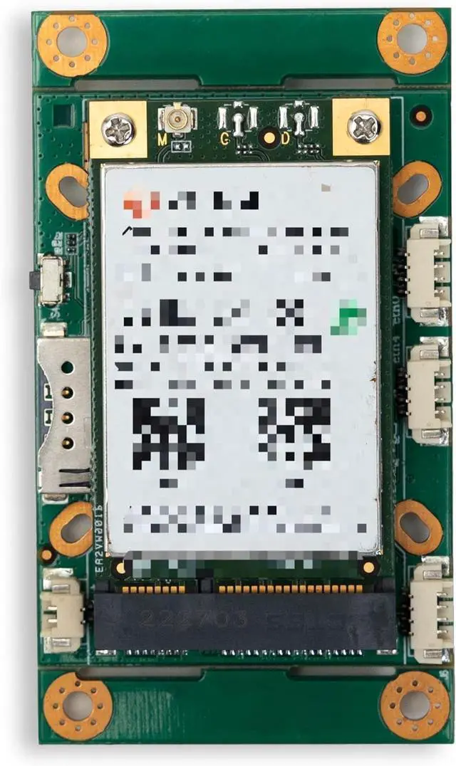 Alt view image 2 of 5 - LINBLENET M400D-NA 4G Industrial Router Module, 2.4GHz WiFi, 2 LAN Ports, RS232, 300Mbps 2.4GWIFI