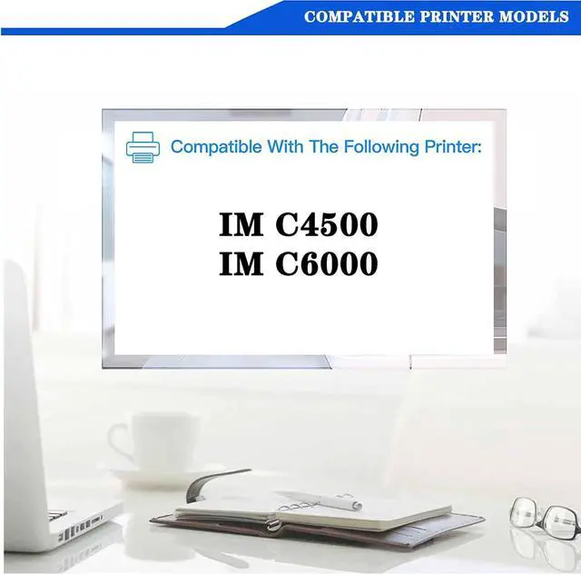 Alt view image 2 of 7 - Compatible for Ricoh D0BN2234 D0BN2245 D0BN2246 D0BN2247 Imaging Unit (with Developer Unit), Large Capacity Work with IM C4500 IM C6000 Printer, High Yield 100,000 P Black