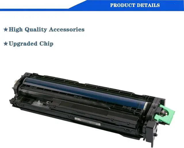 Alt view image 4 of 7 - MP C3501 Compatible Imaging Unit (with Developer Unit) for Ricoh Aficio MP C3001 MP C3501 MP C4501 MP C5501 Printer, High Yield 120,000 Pages Yellow