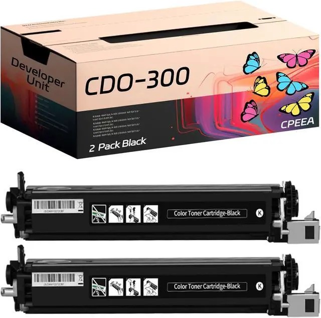 Main image of Compatible for Pantum CDO-300 Developer Unit Work for Pantum CP2300 CP2500 CP2506DNPLUS CM7105DN CM7100 Printers, with Chip, High Yield 30000 Pages, Clear Printing (2 Pack Black)
