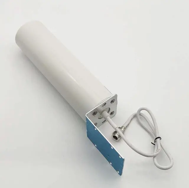 Alt view image 2 of 4 - 4G 5G Antenna Outdoor 698-3800MHz 12dBi N Female Connector Onmi External Barrel Antenna for WiFi Router Modem Singal Booster Network Antenna