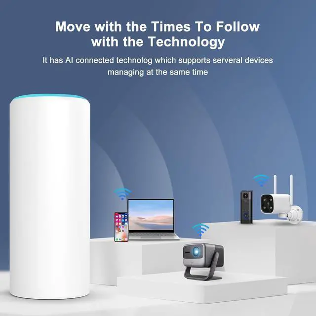 Alt view image 4 of 6 - AC1200 Outdoor WiFi ExtenderDual Band Long Range WiFi ExtenderIP44 WeatherproofSupport PoE PowerUp to 1200Mbps Dual Band WiFi Repeater Covers Up to Least 656 ft and 60+ Devices