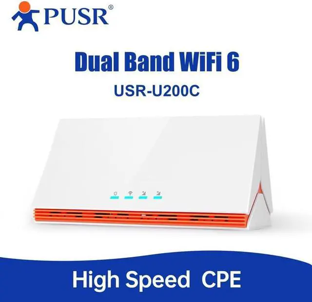 Alt view image 2 of 4 - Global Dual Band WiFi6 AX3000 CPE Router Qualcomm IPQ5018 4*Gigabit Ports FWA Up to 3000Mbps U200c