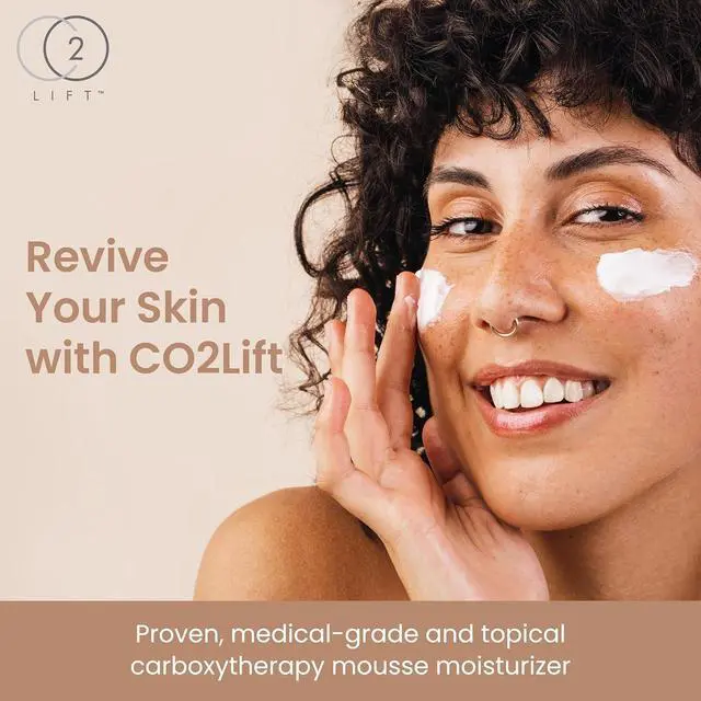 Alt view image 2 of 7 - CO2Lift Carboxy Mousse Moisturizer - 50g Advanced Hydrating Anti-Aging Formula With 3 Types of Vitamin C for Even Skin Tone and Long-Lasting Moisture