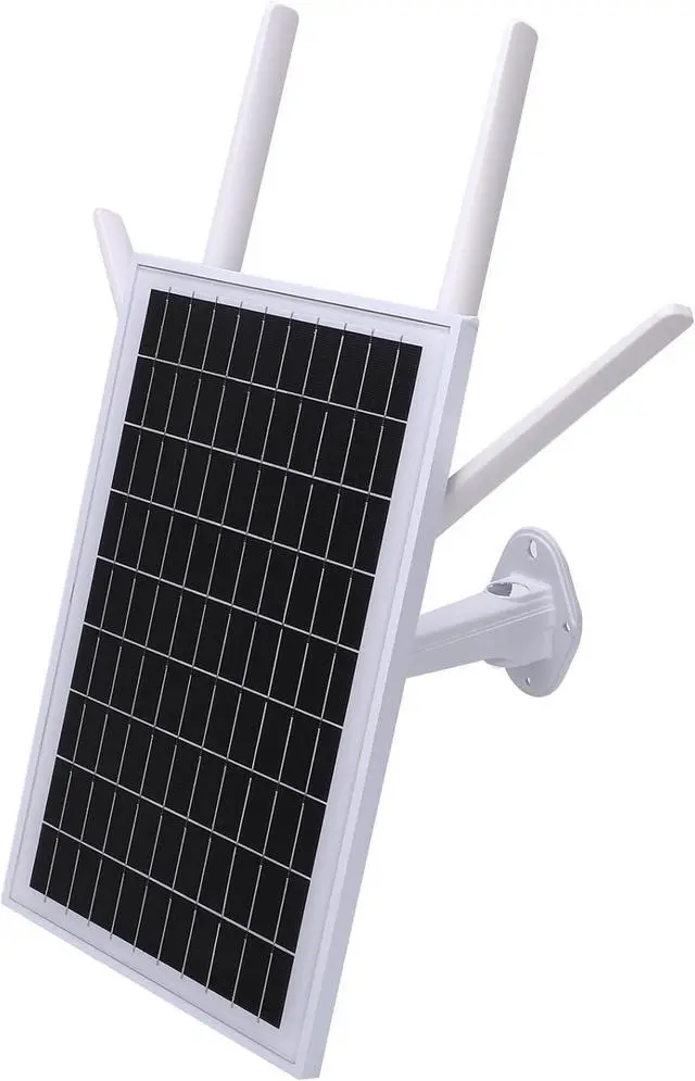 Alt view image 3 of 7 - JTLB Solar Powered 4G LTE Modem Router IP66 Water Proof Wireless Outdoor WiFi Router with 15W Solar Panel for RV Security Camera (US)