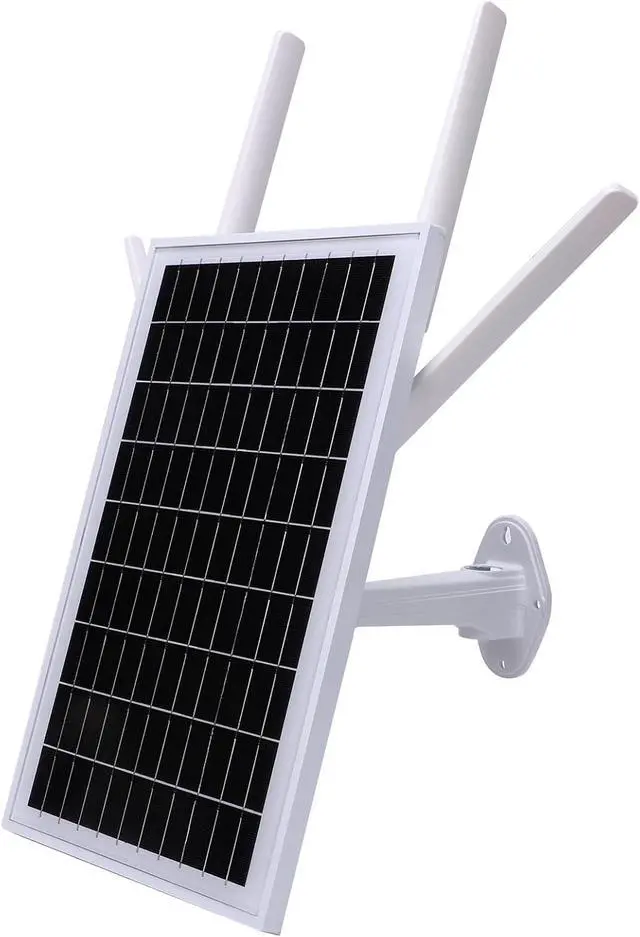 Alt view image 4 of 7 - JTLB Solar Powered 4G LTE Modem Router IP66 Water Proof Wireless Outdoor WiFi Router with 15W Solar Panel for RV Security Camera (US)