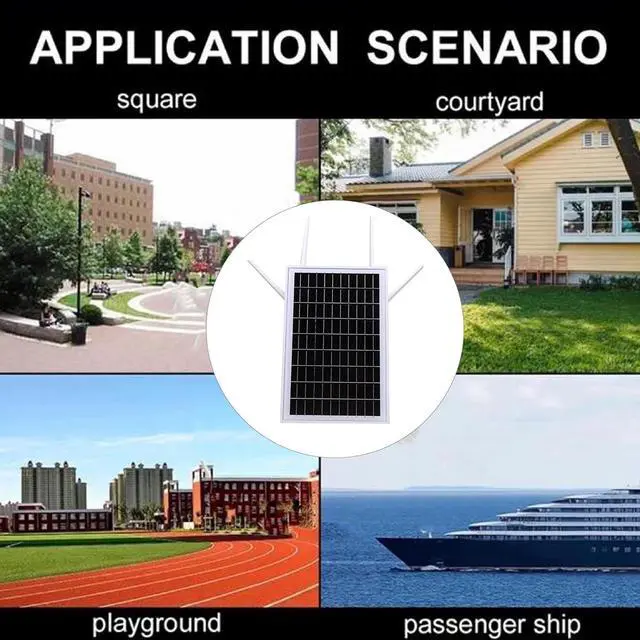 Alt view image 5 of 7 - Zunate Solar Powered 4G LTE Outdoor Modem Router, IP66 Water Proof WiFi Hotspot with 15W Panel and SIM Support for RV Remote Monitoring Security Devices (European Version(B1/3/7/8/20/28A/40 B1/8))