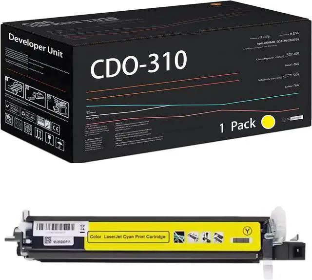 Main image of CDO-310 Developer Unit Compatible for Pantum CM7107DN CP2507DN Plus Printers, with Chip, High Yield 225000 Pages, High-Definition Printing (1 Pack Yellow)