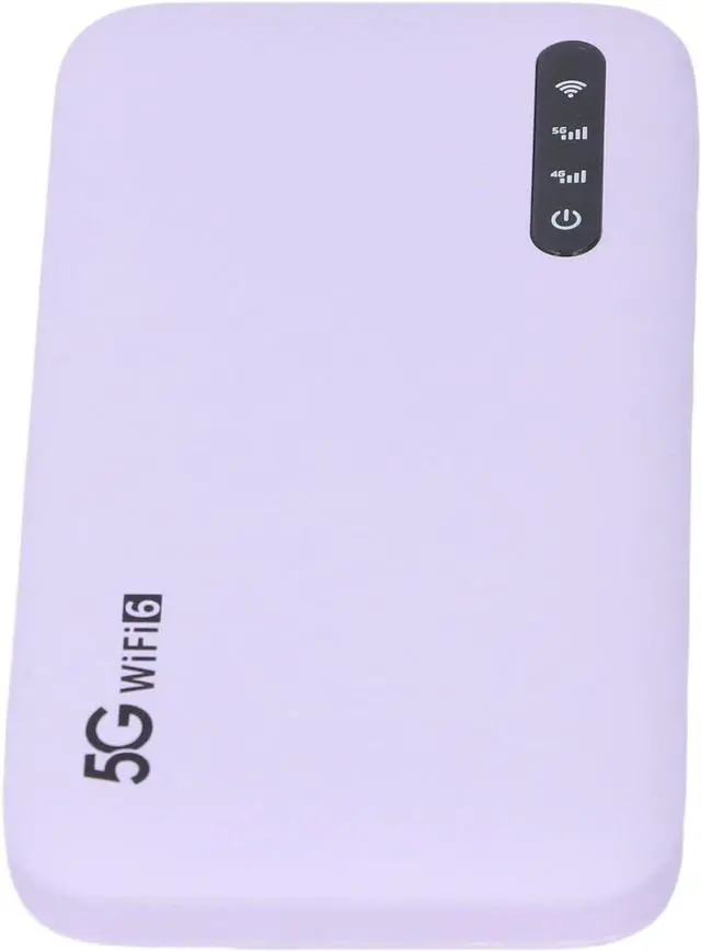 Main image of 5G Mobile Hotspot Device, Portable WiFi Hotspot with Nano SIM Card Slot Support 16 Devices 6100mAh Battery for Travel, WiFi6 Travel High Speed Computer Routers