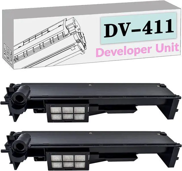 Main image of PUCIO Compatible DV-411 DV411 Developer Unit, Replacement Suitable for Konica Minolta 223 283 36 363 42 423 Printers 2 Pack