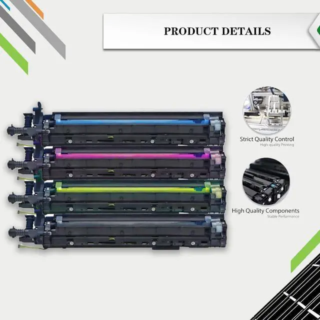 Alt view image 4 of 7 - PUCIO Compatible DV-315K DV-315Y DV-315M DV-315C Developer Unit, Replacement Suitable for Konica Minolta C250i C300i C360i Printers Yellow*1
