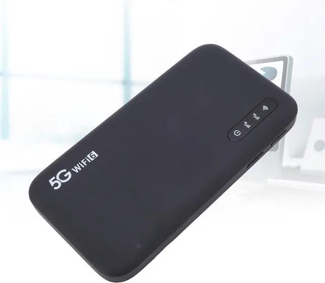 Alt view image 5 of 7 - 5G WiFi Mobile Hotspot, WiFi Hotspot Device Multiple Networks, Connect up to 16 Devices, Portable Internet for Travel, Motorhomes, RV, 6100mAh