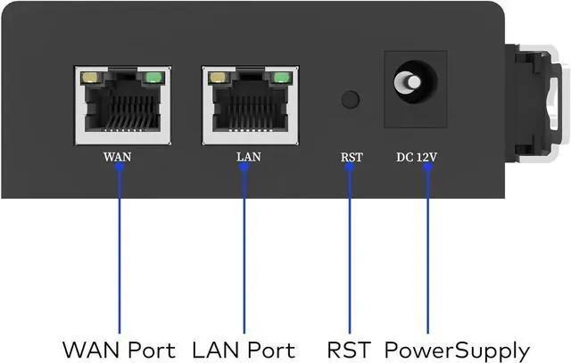 Alt view image 2 of 4 - Industrial IoT 4G LTE Router, Cellular Router, LTE CAT4 + WiFi Router, Dual SIM Card Slots, Cloud Management, RS232/RS485 Support, US Full Frequency Band Supported, Support T-Mobile, AT&T & Verizon