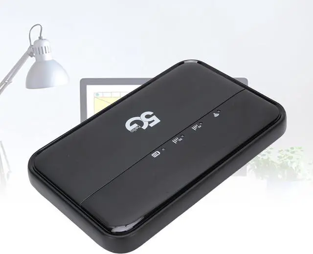 Alt view image 7 of 7 - Denash 5G WiFi6 Mobile Hotspot Router, 10000mAh Battery & Nano SIM Slot, Supports 32 Devices for Travel, Business