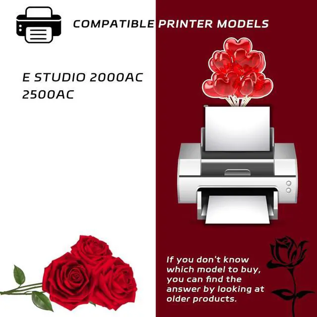 Alt view image 2 of 7 - T-FC200 Developer Unit Compatible for Toshiba E Studio 2000AC 2500AC Printers, with Chip, High Yield 80000 Pages, Clear Printing (1 Pack Cyan)