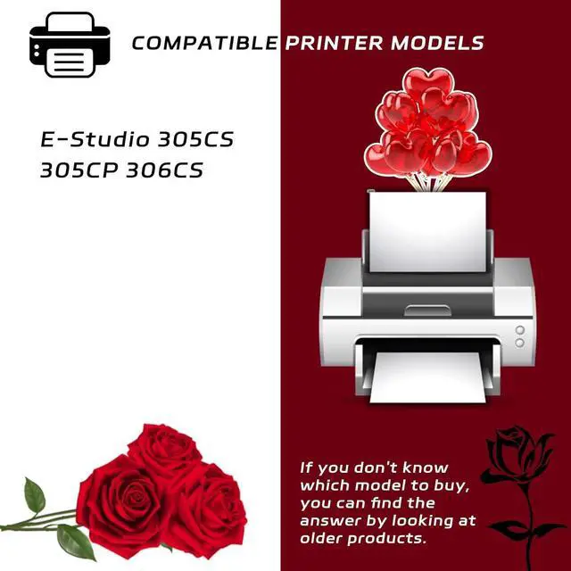 Alt view image 2 of 7 - FC-30PK Developer Unit Compatible for Toshiba E-Studio 305CS 305CP 306CS Printers, with Chip, High Yield 80000 Pages, Clear Printing (1 Pack Magenta)