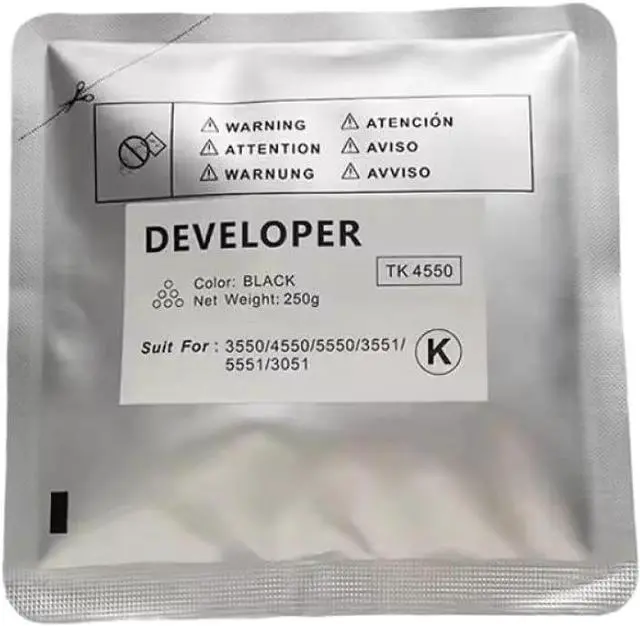 Alt view image 5 of 5 - 4PCS TK4550 Developer Unit Compatible with 3550 4550 5550 3551 5551 3051 Copier Machine Replacement Parts