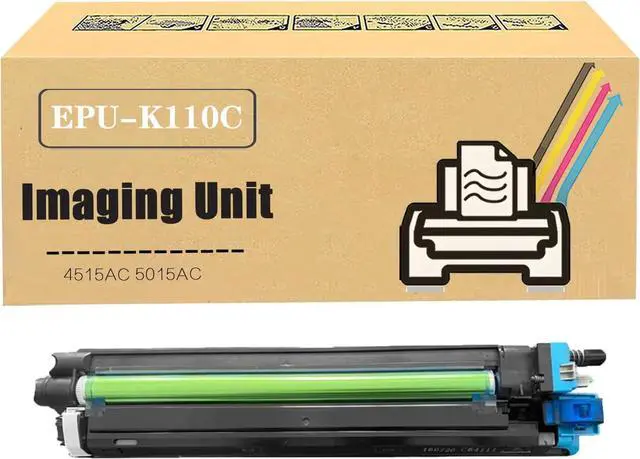 Main image of EPU-K110K EPU-K110C EPU-K110M EPU-K110Y Compatible Imaging Unit (with Developer Unit) for Toshiba E-Studio 4515AC 5015AC Printer, High Yield 100,000 Pages Cyan