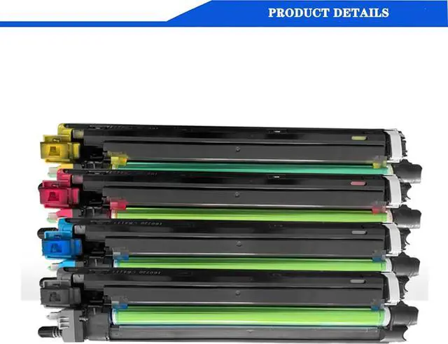 Alt view image 4 of 7 - EPU-K110K EPU-K110C EPU-K110M EPU-K110Y Compatible Imaging Unit (with Developer Unit) for Toshiba E-Studio 4515AC 5015AC Printer, High Yield 100,000 Pages Cyan